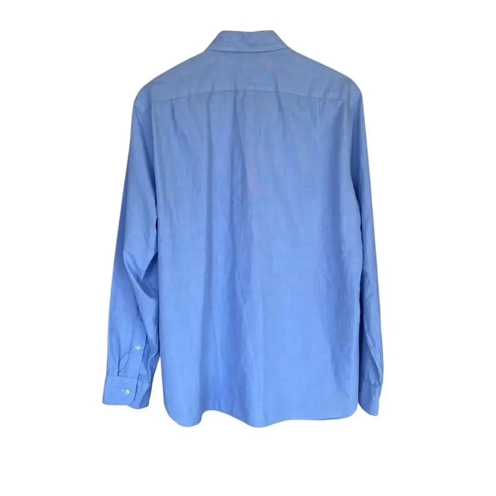 J. Crew Light Blue Long Sleeve Button Down Shirt - Large